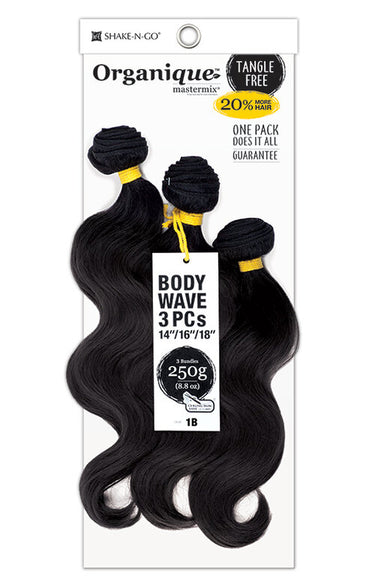 SHAKE N GO Freetress Organique Deep Wave Mastermic 3Pcs (14
